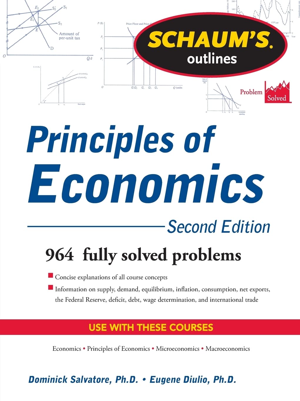 Schaum's Outlines + Lehrbuch Wirtschaft + Principles of Economics, 2nd Edition