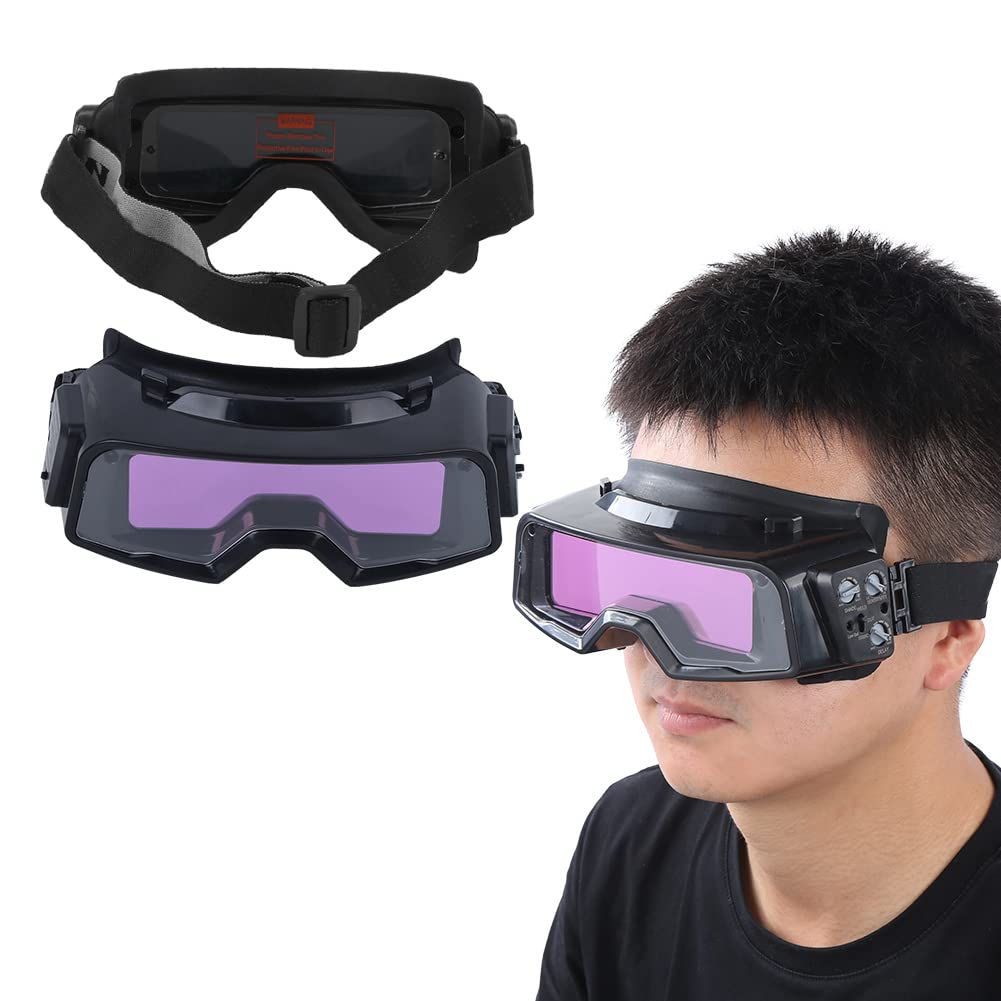 Premium Welding Goggles with Automatic Dimming Feature for Eye