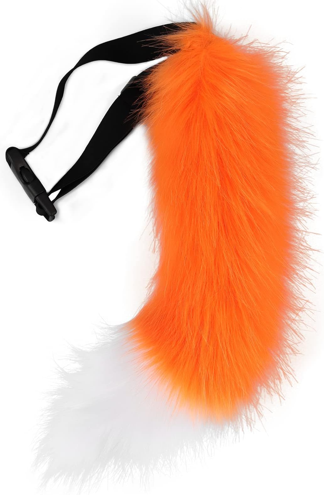 Faux Fur Fox Costume Cat Tail Cosplay Halloween Christmas Party Costume, One Size