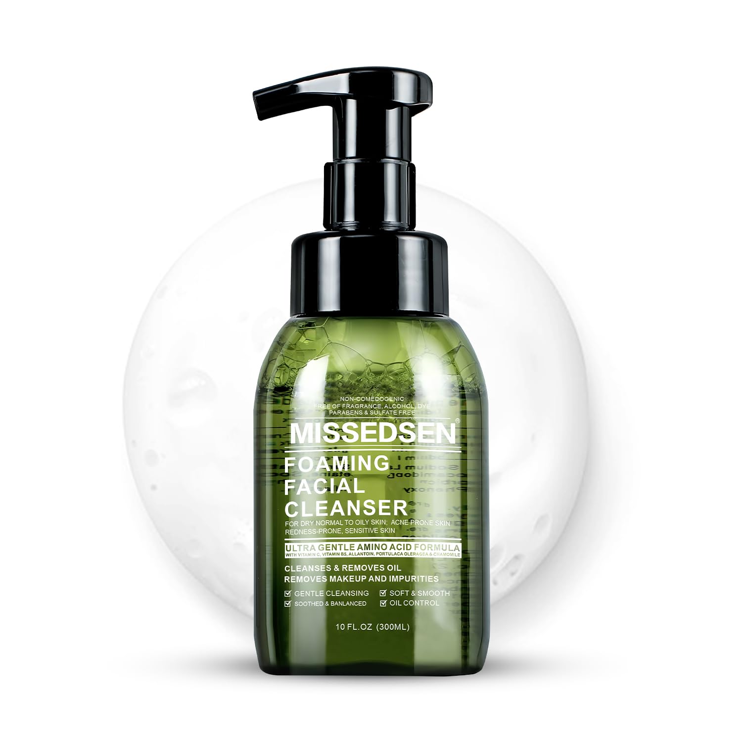 Amazon.com: MISSEDSEN Mens Face Wash Foaming Cleanser for Men