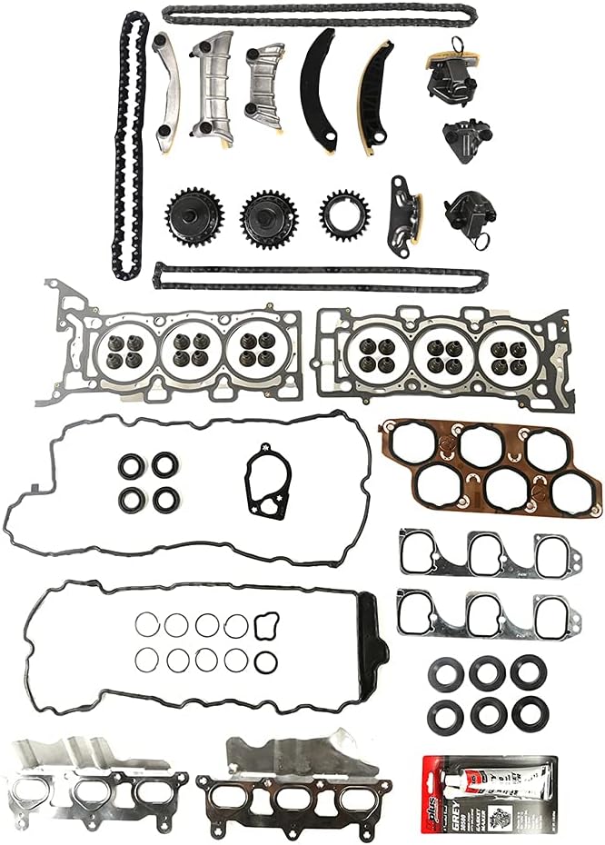 MOCA Timing Chain Kit & Water Pump Kit 2005 2006 for Buick LaCrosse & for Cadillac STS & 2004 2005 2006 for Buick Rendezvous & for Cadillac CTS & for Cadillac SRX 3.6L