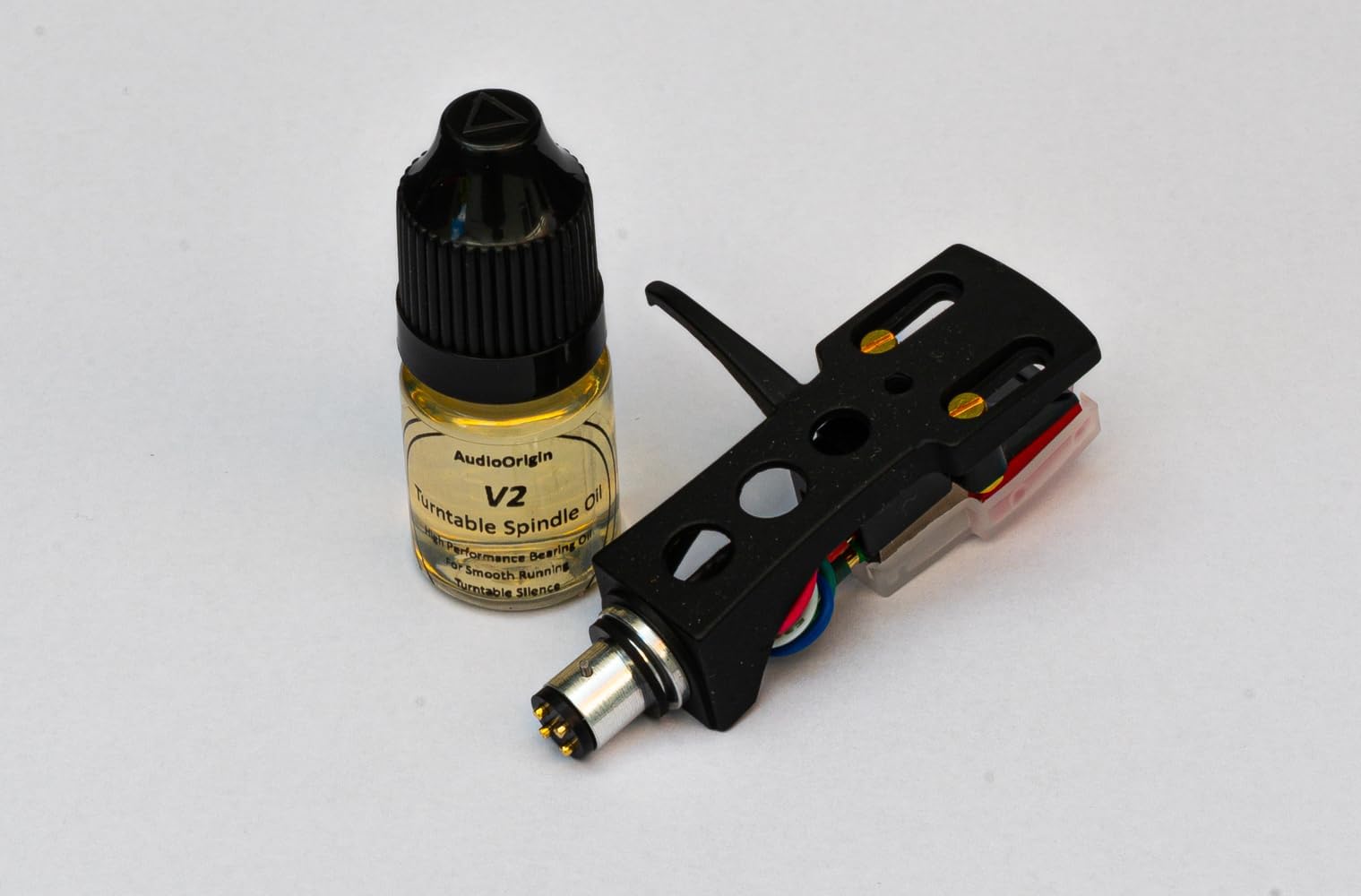 Matt Black Headshell, Cartridge, Stylus and V2 Lubrication Bundle fits KAM DDX-1200, DDX-750, BDX-300, DDX-700, DDX-2000, DDX-680, BDX-900