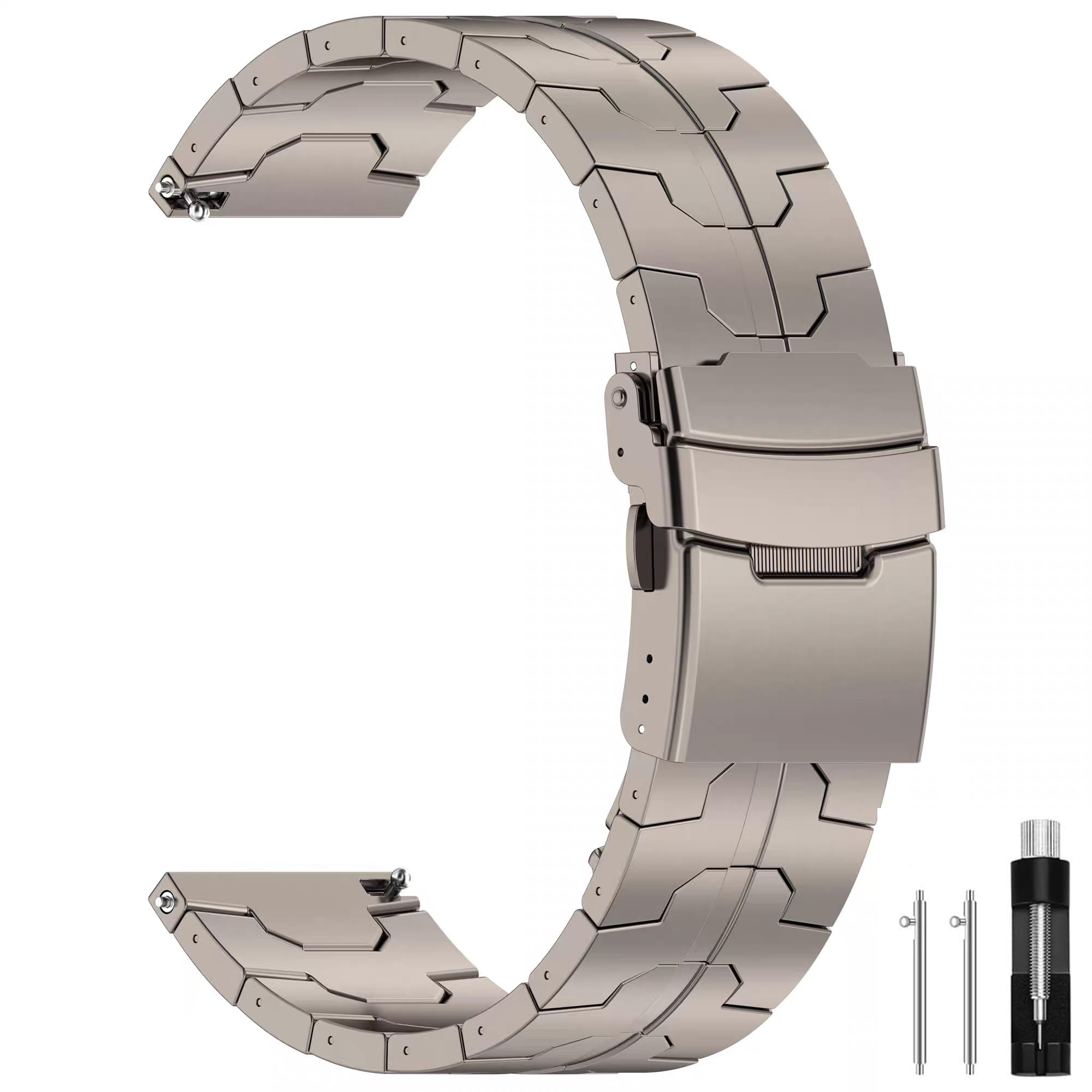 20mm 22mm Universelles Titan-Schnellverschluss-UhrenMetallarmband