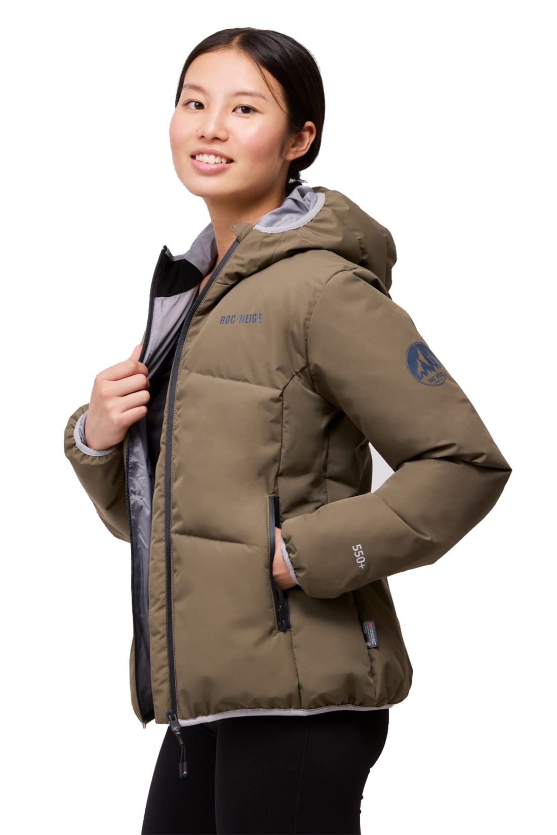 Parka GÏLLD con Relleno 3M Thinsulate Reciclado y Capucha. Membrana TPU contra la lluvia y cremalleras impermeables. Mujer