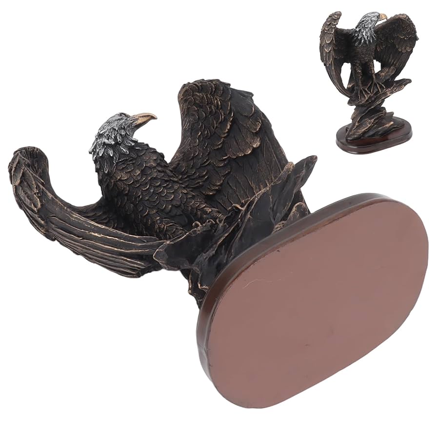 Amazon.co.jp: 鮮やかなワシの像、独創的なヴィンテージのワシの