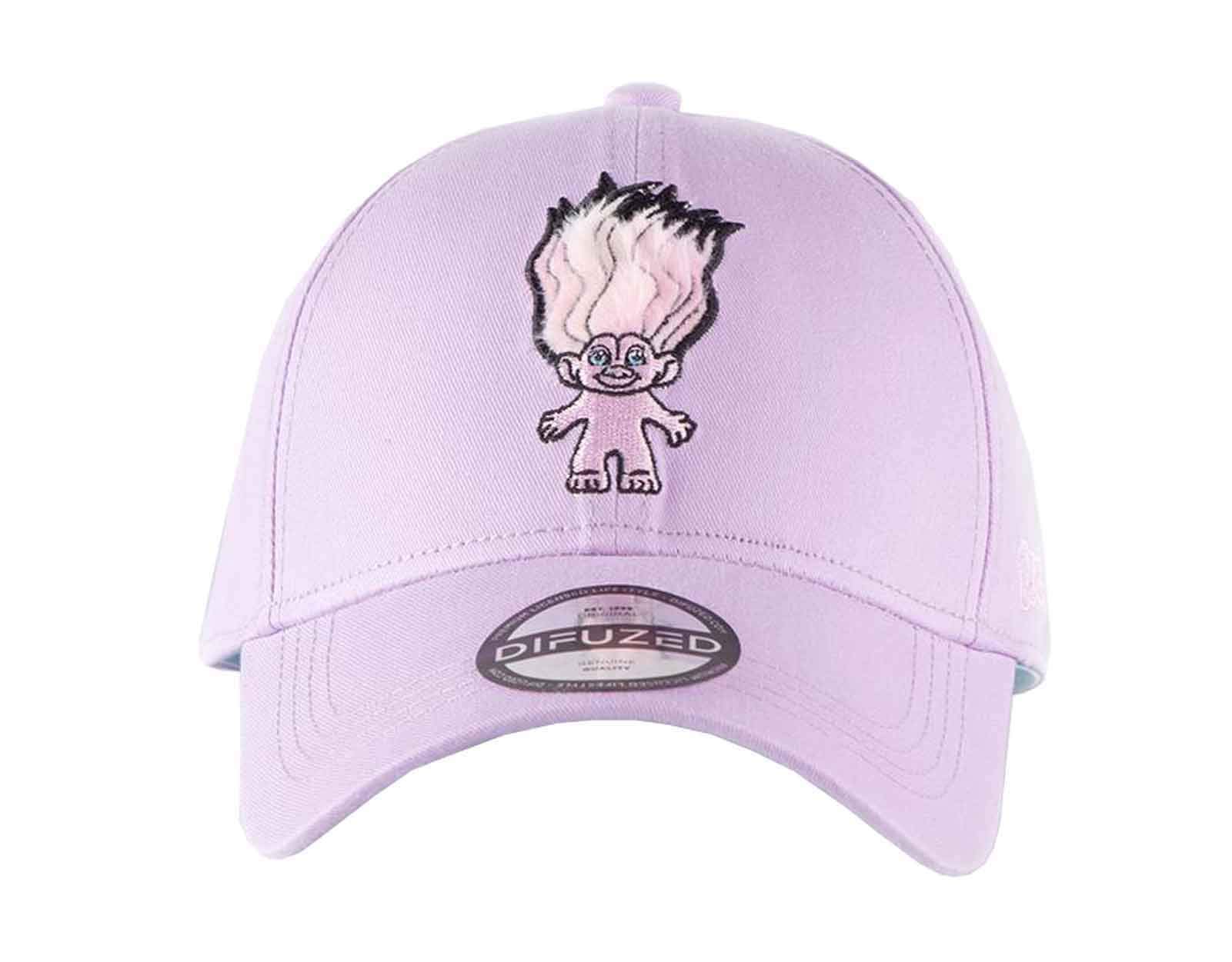 Difuzed Women's Purple Trolls - Rainbow Troll Baseball Cap
