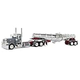 DCP 1/64 Peterbilt 389 Day Cab w/Polar Deep Drop Tandem-Axle Tanker North Coast Wine Dealer DCP 60-2068