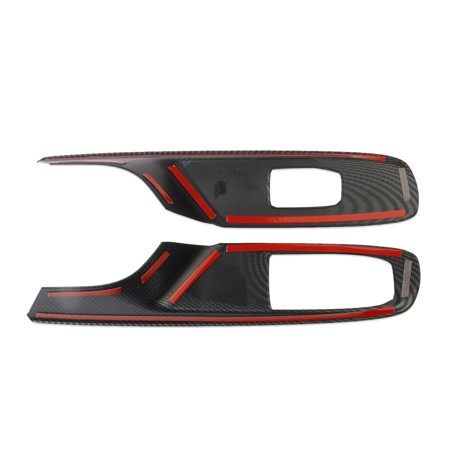 crosselec Window Lift Switch Panel Cover Trims for Chevrolet Corvette C8 2020-2023 (Partial Coverage-for Coupe)