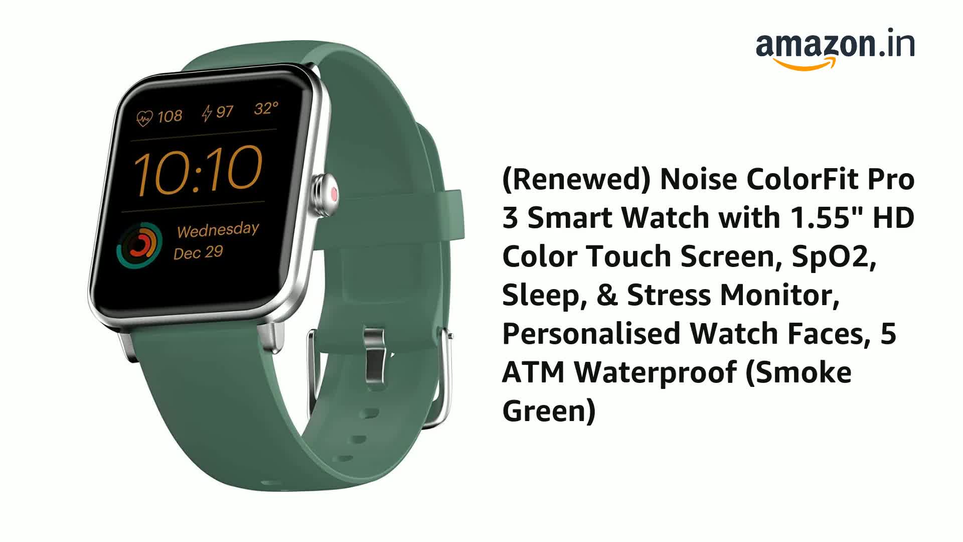 Noise ColorFit Pro 3 Smart Watch 