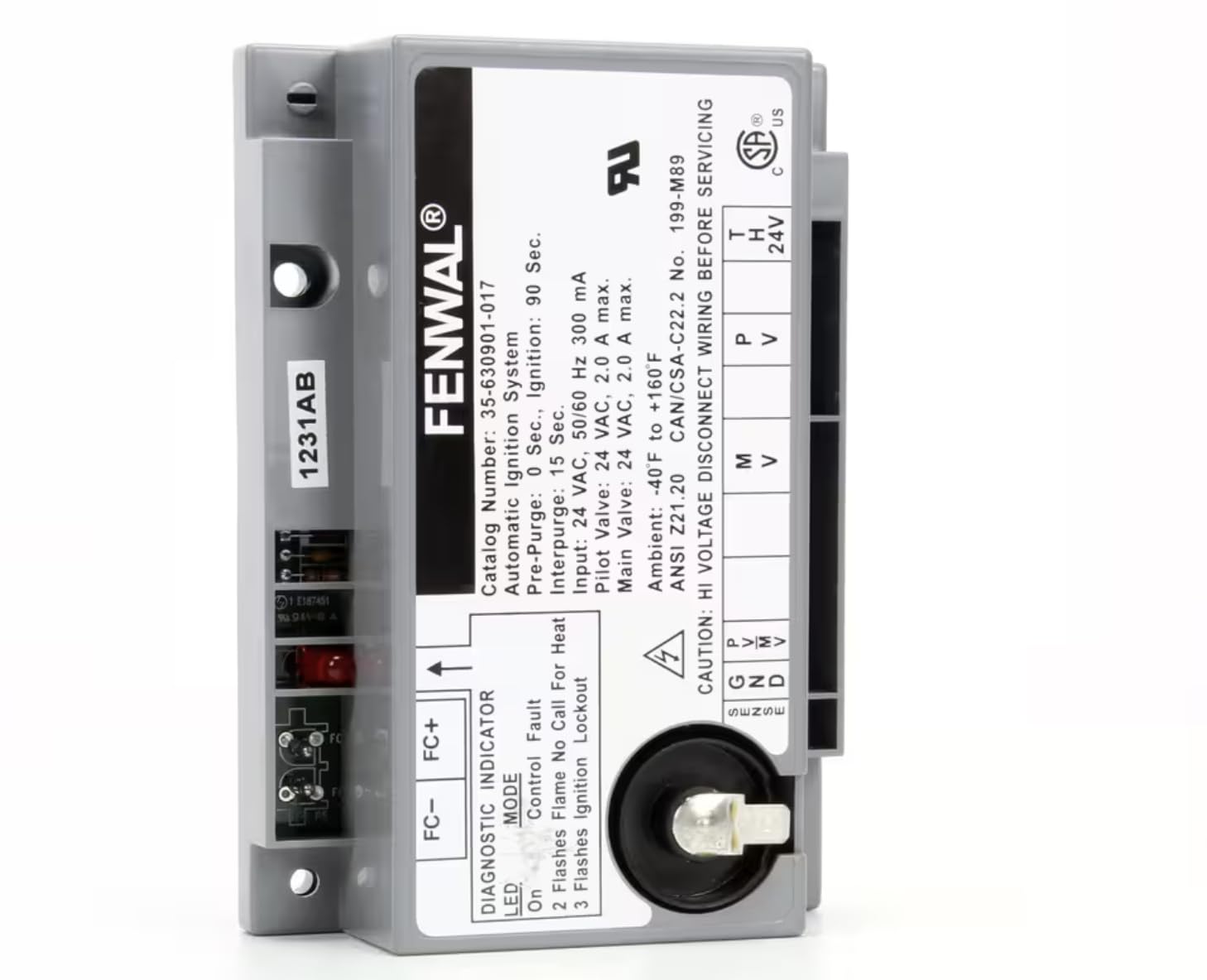 Ignition Module – Fits Henny Penny 35-630901-017, Non CE, for EEG-14 Series (199-M89) Replacement