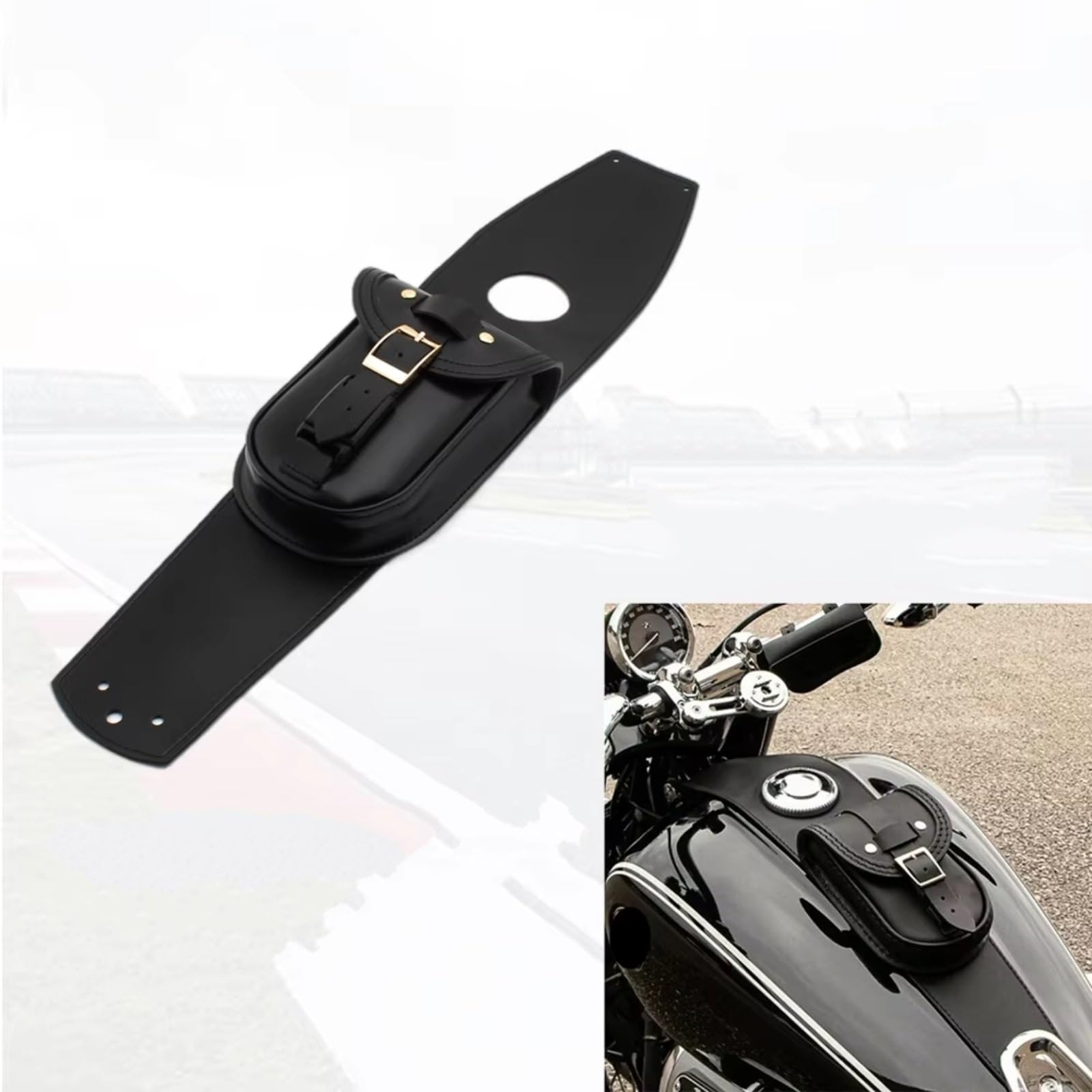 Compatibile Con Per R18 Borsa Serbatoio Moto Borse Deposito Bagagli Accessori Parti Di Utensili Motociclette Nere Sacche Moto