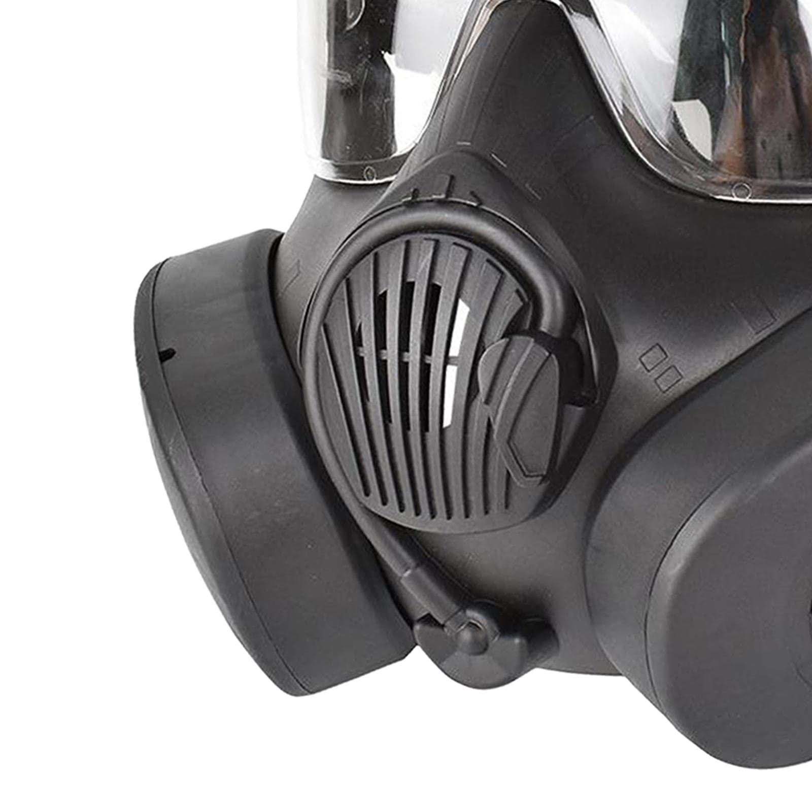 Verstellbare Atemschutzmaske mit Schutzbrille für Cosplay Und Filmkostüme