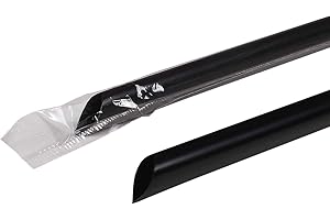 Karat C9035 5mm 9" Jumbo Straws: Unparalleled Beverage Enjoyment