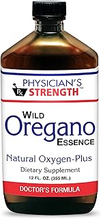 Physician's Strength Wild Oregano Essence - 12 fl oz - All-Natural Hydrosol - Supports Oxygen Levels - Non-GMO & Chemical ...