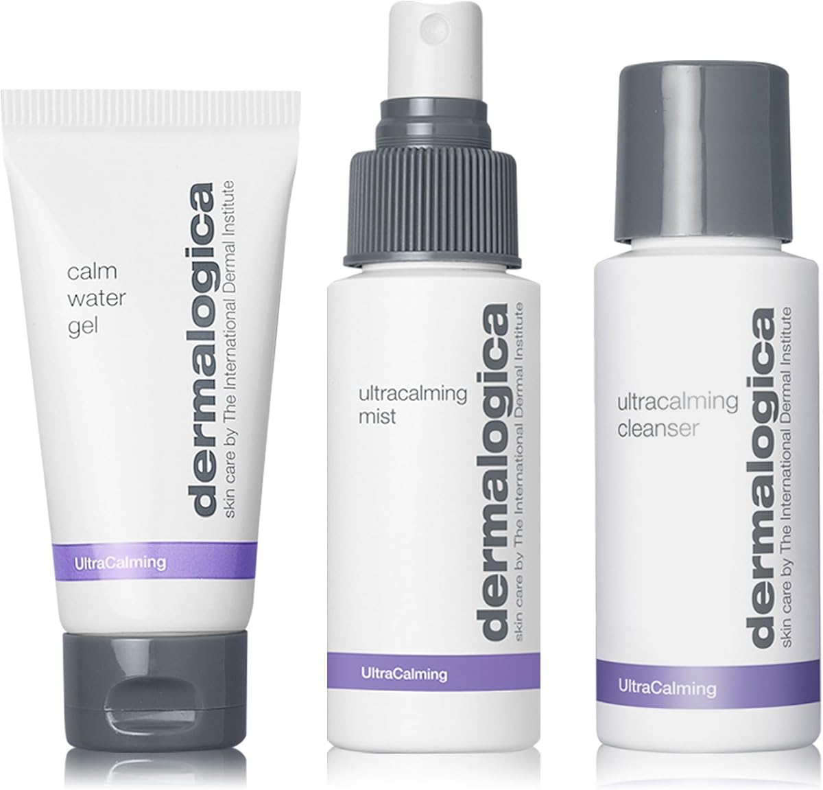 Dermalogica Sensitive Skin Rescue Kit, 3 Piece Gentle Skincare Set | Gentle 3-Step Regimen That Calms and Soothes Sensitive Skin, with Cleanser, Toner, and Moisturizer