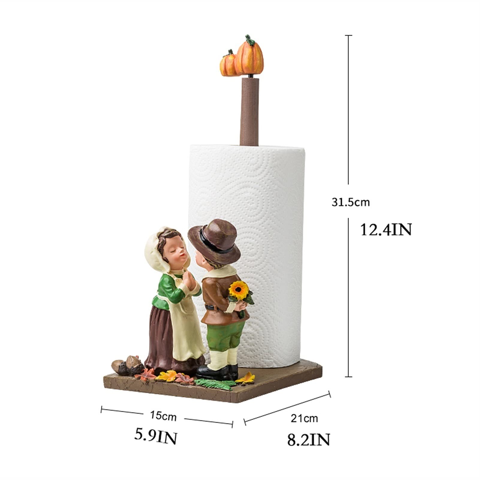 Uchwyt na rolkę kuchenną uchwyt na ręcznik kuchenny wieszak na ręczniki papierowe uroczy kreatywny kształt pionowa półka do kuchni domu gadżety dozownik ręczników papierowych samoprzylepny uchwyt na rolkę kuchenną