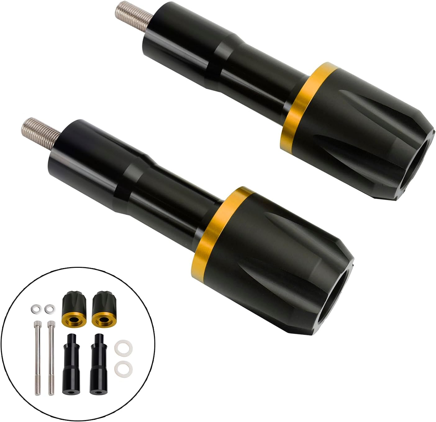 Areyourshop Aluminum Frame Crash Guard Sliders Bobbins Protection fit for YAMAHA YZF-R7 YZF R7 2021-2023