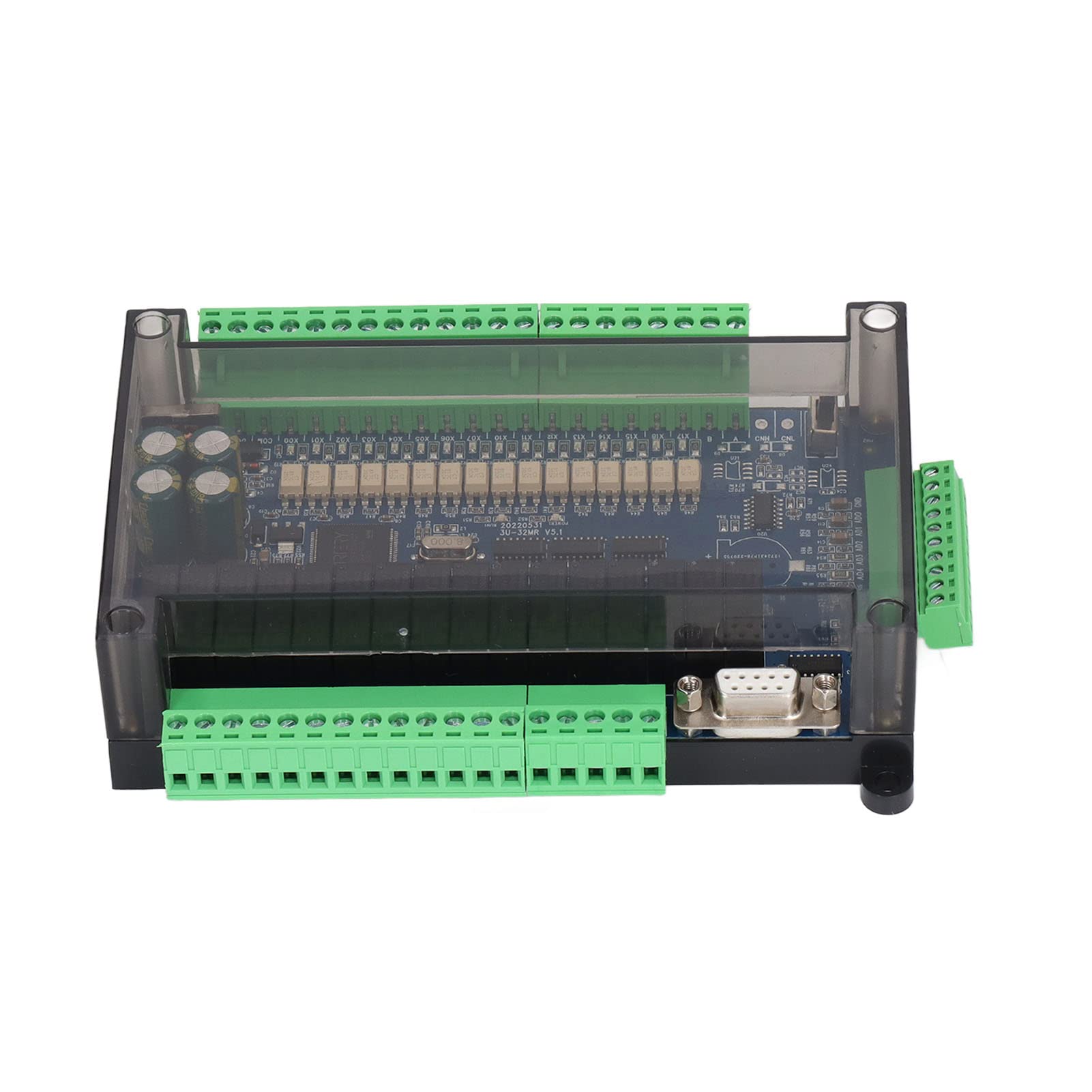 Tablero de Control Industrial 24 VCC, 16 Entradas y 16 Salidas
