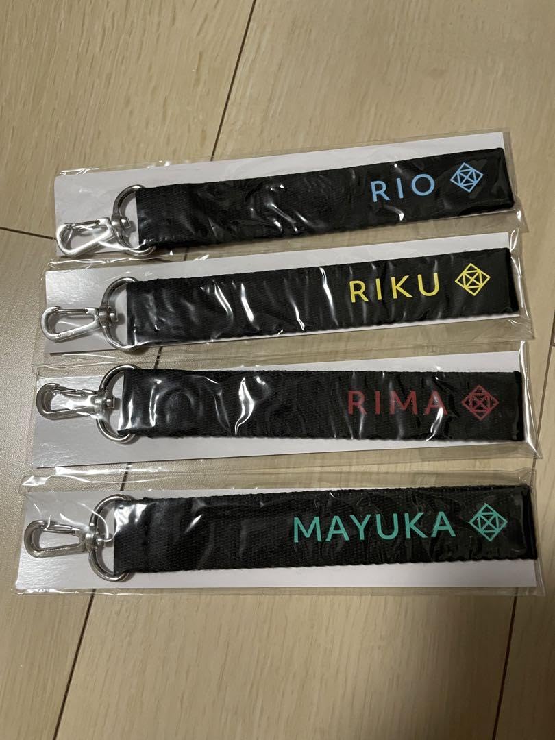 Amazon.co.jp: NiziU ストラップキーホルダー RIO RIKU RIMA