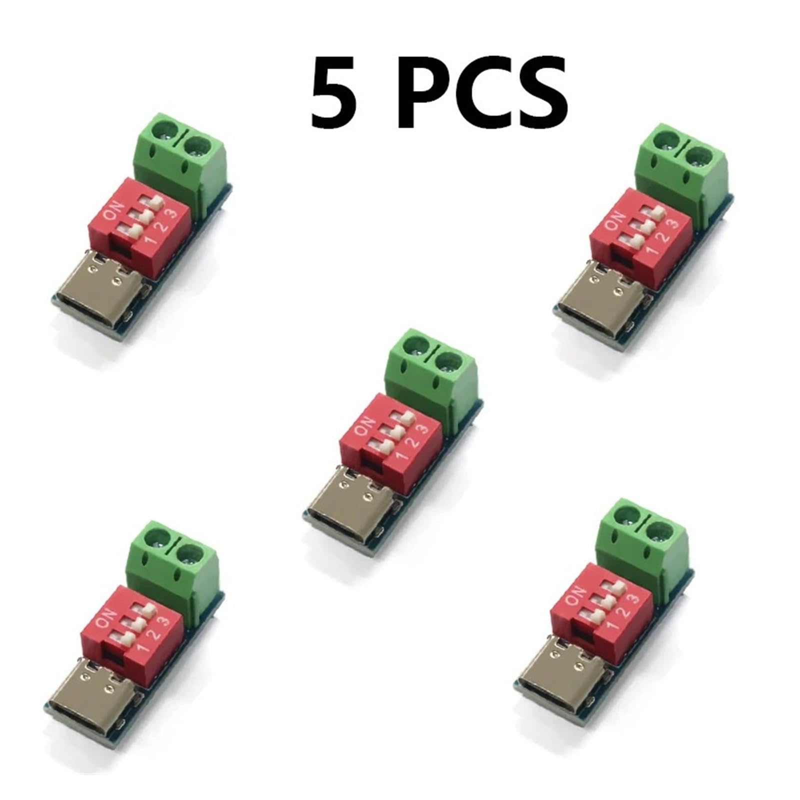 Tester USB-C PD 5-20 V 100 W Decoy Module for DIY Electronics (5 szt. PDSink)