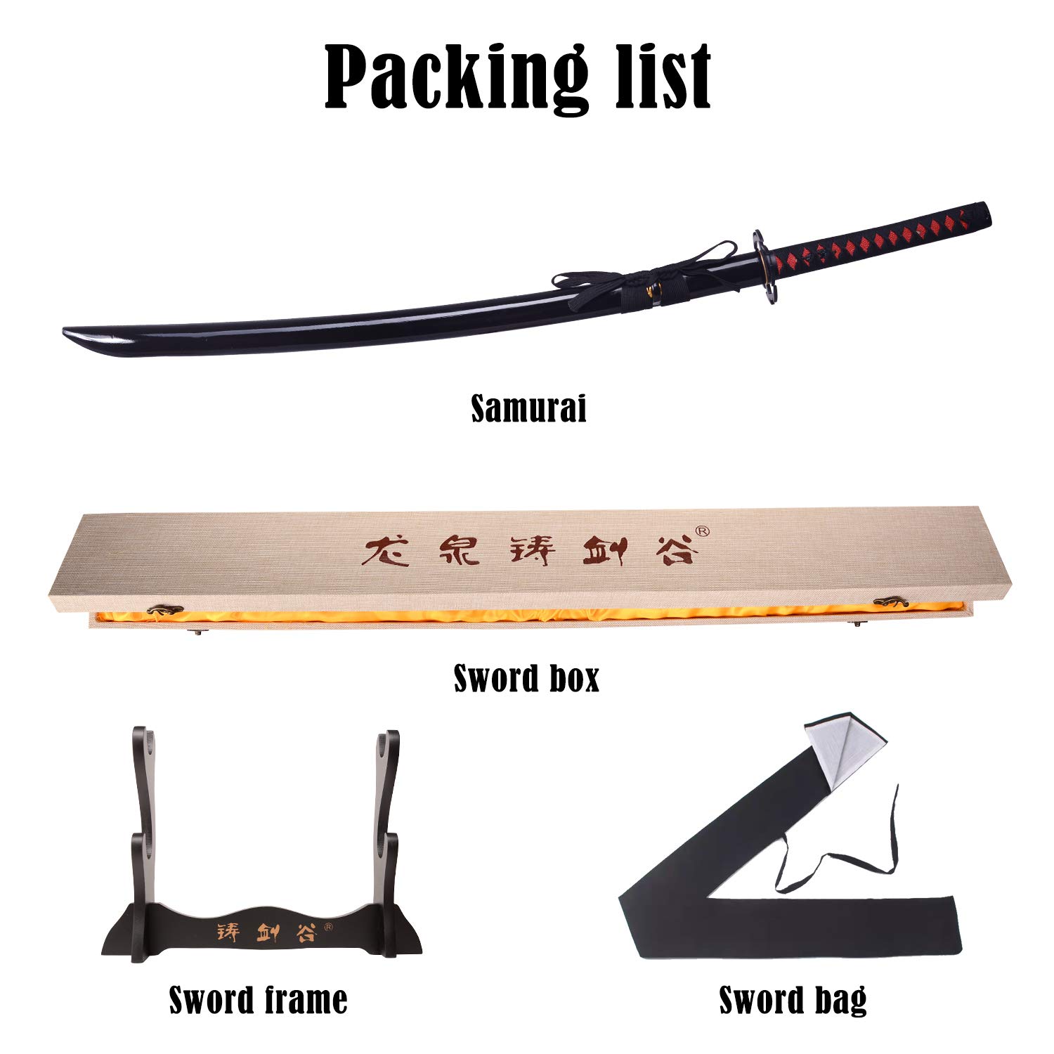 SV Handmade Sharp 1045 Medium Carbon Steel Ichigo Sword Anime Sword 43 inches