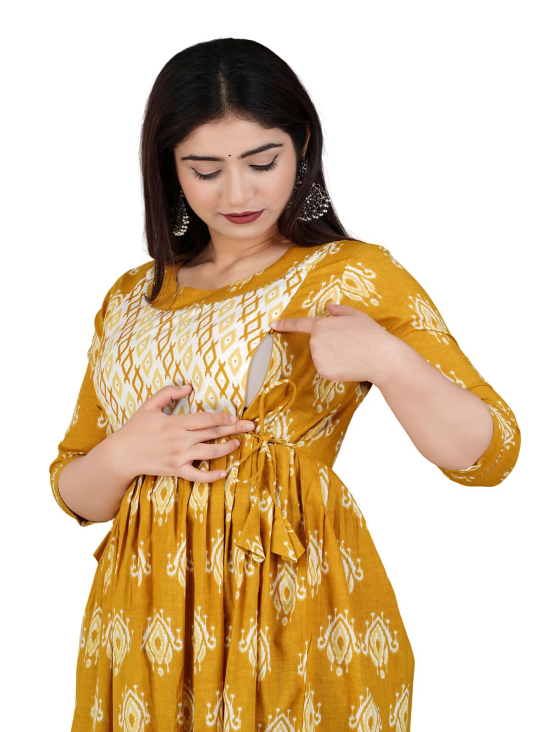 Maternity Kurti for Women Multicolour-image-27