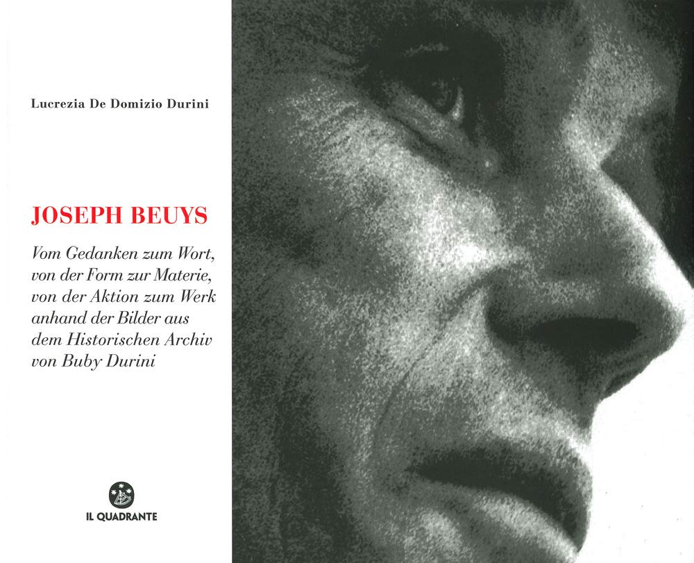 Ouvrage Beuys d'art contemporain de l'Archivio Storico Buby Durini édition de prestige