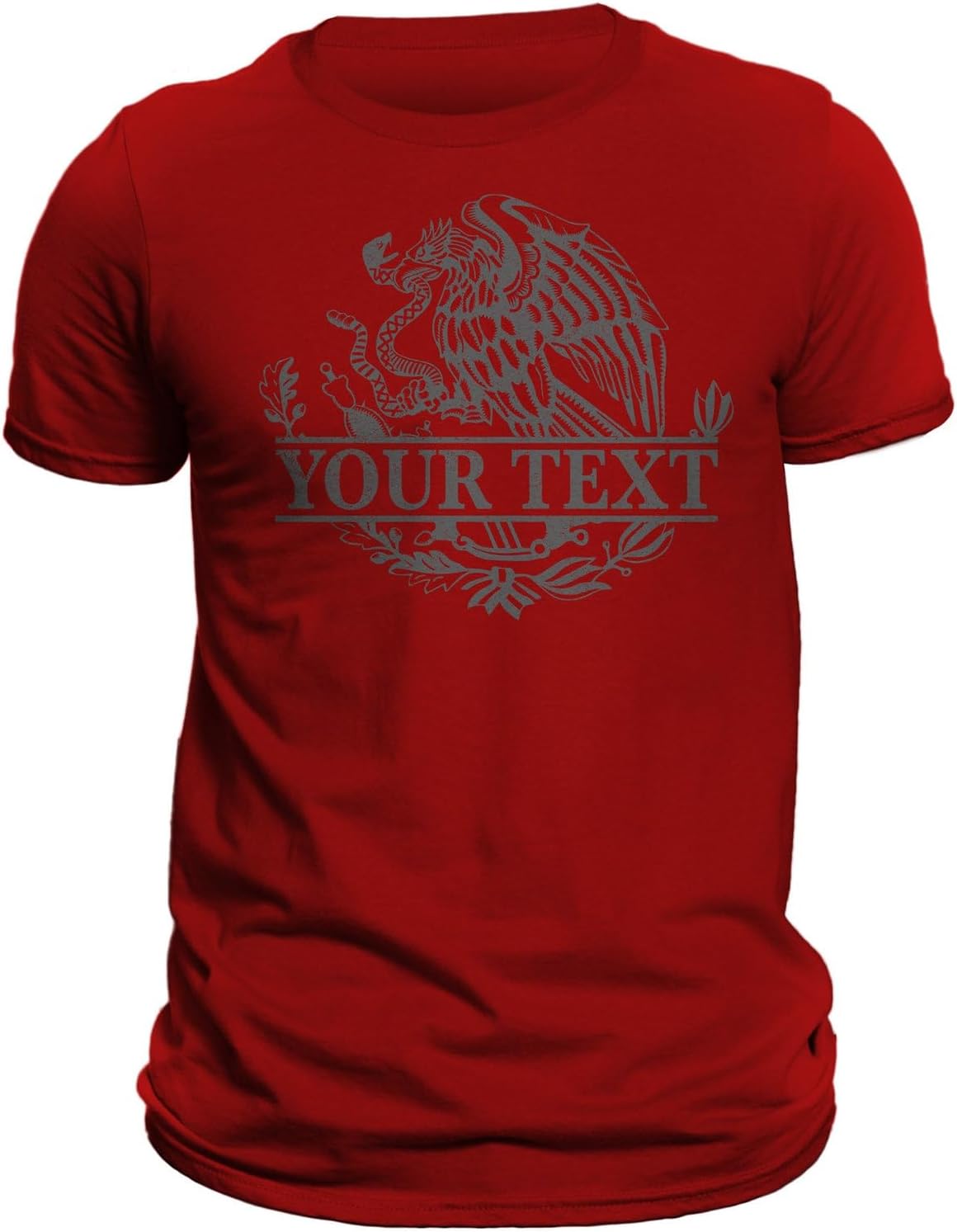 Mexico Mexican Eagle T-Shirt with Personalization Option - Playera Con Aguila De Mexico Personalizable - Image 10