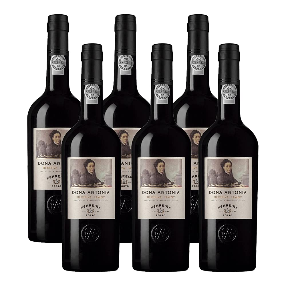 Vin de Porto Ferreira Dona Antonia Reserva Tawny - Vin Fortifié - Lot de 6