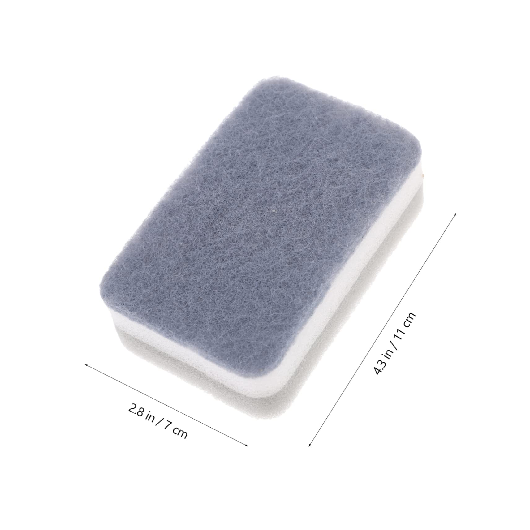 KOCKSHION Srub Scouring Sponge Pad Reuseable Sponge Scouring Pad for Dish Cleaning