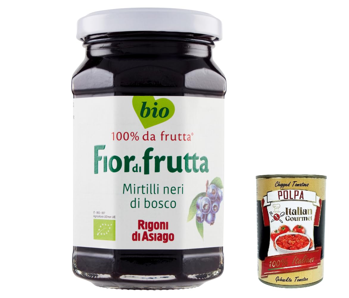 Italian Gourmet Fiordifrutta confettura mirtilli 12 x 250g Aufstrich