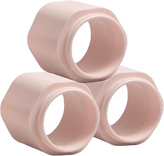 Cadence Extender - Add On to Any Flex Magnetic Containers with Lids,Extension to Travel Bottles for Toiletries - Carry On Travel Essentials For Women/Men - Adds Additional 1.43 fl oz - 3pk, Petal