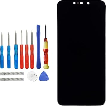 Replacement AMOLED LCD Screen Compatible with Huawei Mate 20 lite SNE-AL00 SNE-LX1 SNE-LX2 SNE-LX3 INE-LX2 6.3" LCD Display Assembly Touch Screen with Toolkit Black