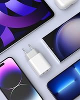 MAXZIQF 2db Gyors USB Töltő MFI Tanúsítvánnyal - Dupla Portos Fali Adapter iPhone 14/13/12/11/X/8 Samsung Xiaomi Huawei Telefonokhoz 6