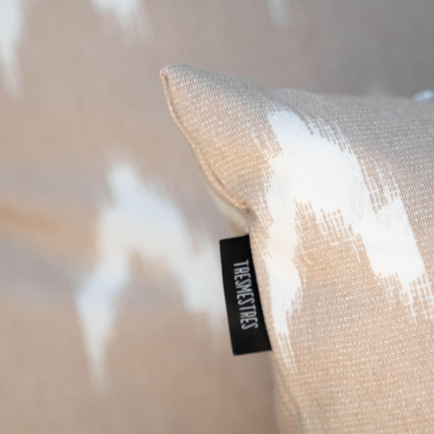 Housses De Coussin Pour Canapé D'intérieur - Style Méditerranéen, Coloré, Ikat - Bleu