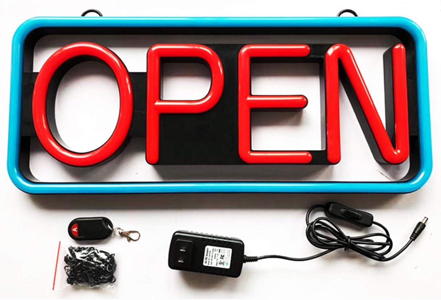 Amazon | ネオン 風 LED 看板 OPEN LEDボード オープンサイン軽量 電飾