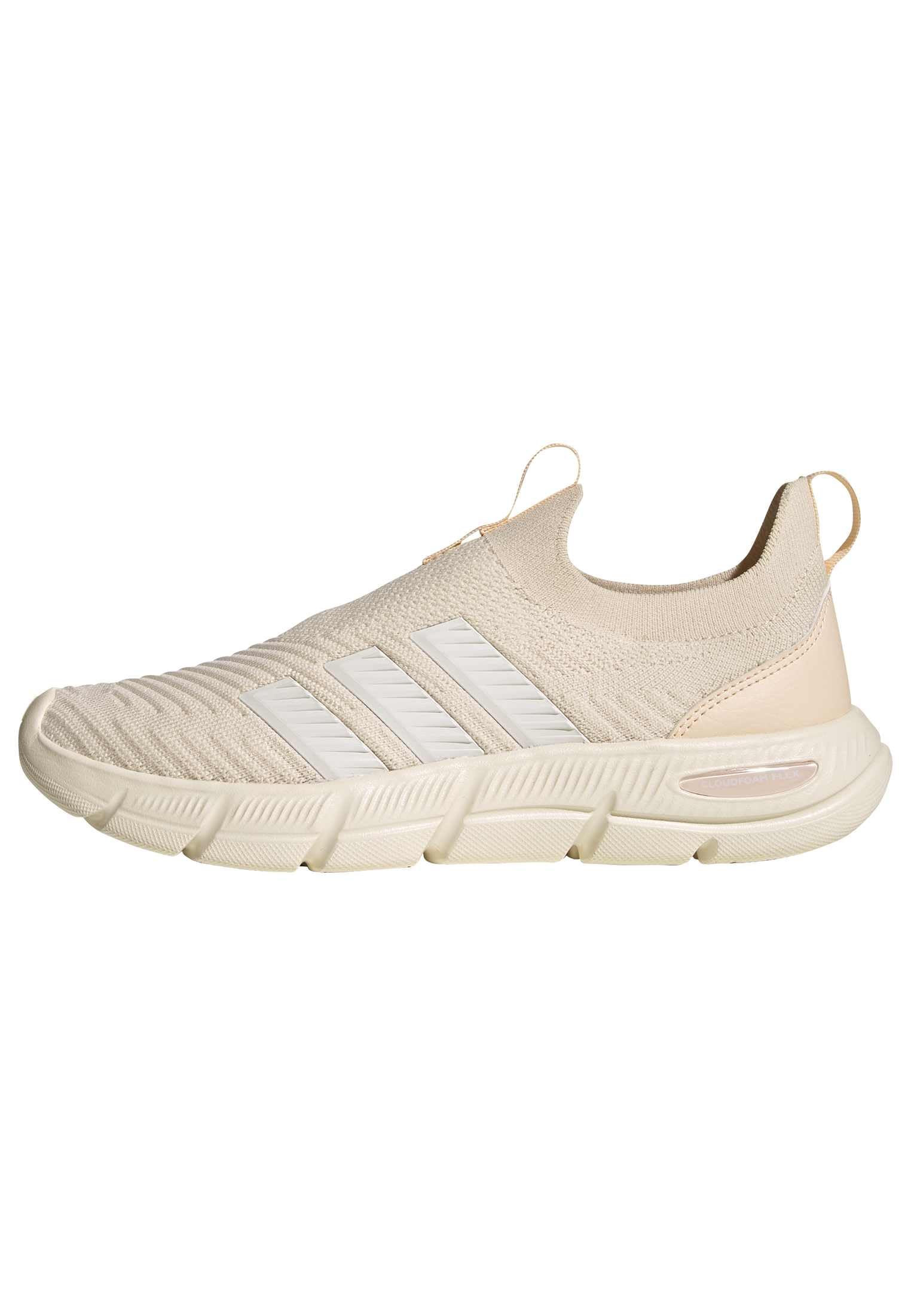 Adidas Men's White Cloudfoam Flex Sock Slip On Trainers in Size 8.5, Sports Direct