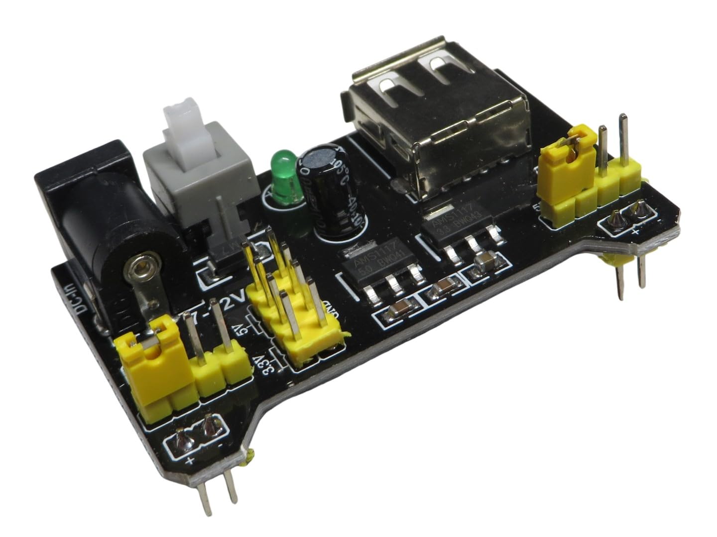 Amazon | ブレッドボード用 電源モジュール 2個 5V / 3.3V | ブレッド