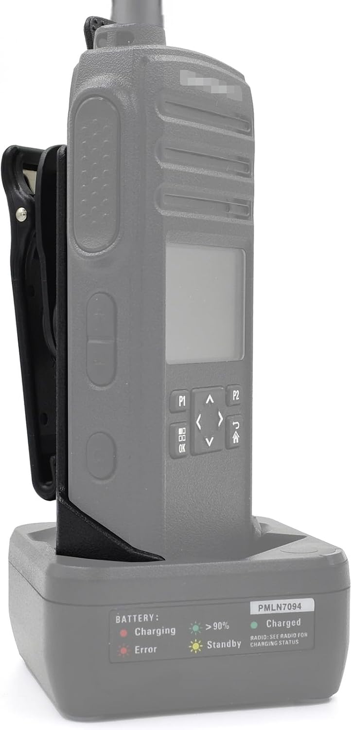 PMLN7939A Swivel Carry Holster Clip for Motorola Radios DTR600 DTR700 DTR720 PMLN7939 Walkie Talkie Holder Carry Case Belt Clips