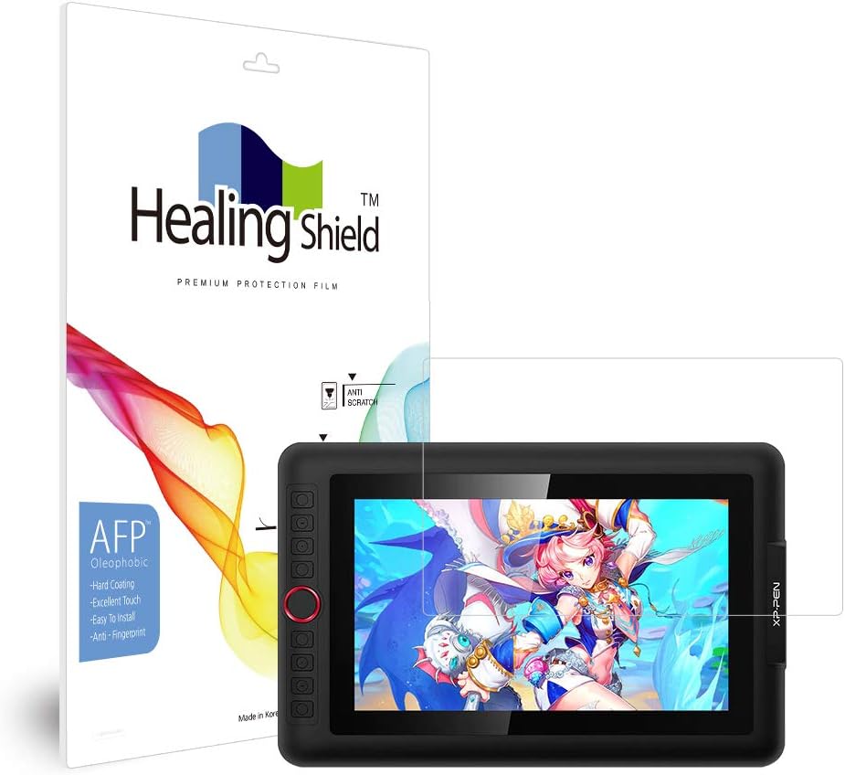 Healingshield Screen Protector Oleophobic AFP Clear Film Compatible with XP Pen Artist 12 Pro
