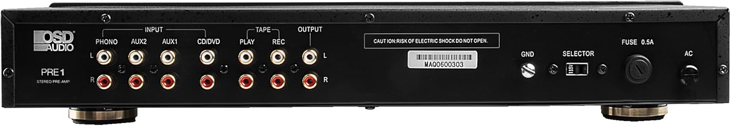 🛒 Flash Sale OSD Audio Pre-1 High Definition Preamplifier – Multi Source Select Phono Ready