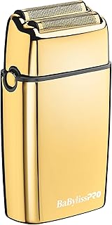 METALFX Double Foil Shaver, Handheld Electric Razor for Travel, Portable Cordless Close Face Shaver for Head, Beard, & Neck