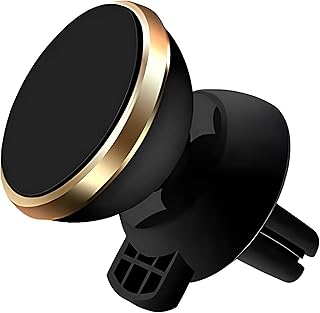 URUCHI Araç Telefon Tutacağı Güçlü Mıknatıs / 360° Dönme/Metal Gövde Gold