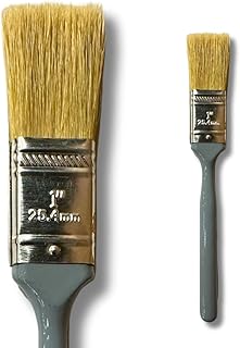 Adam Lashley 1 Inch Landscape Brush, Natural Hog Bristle for Wet on Wet ...