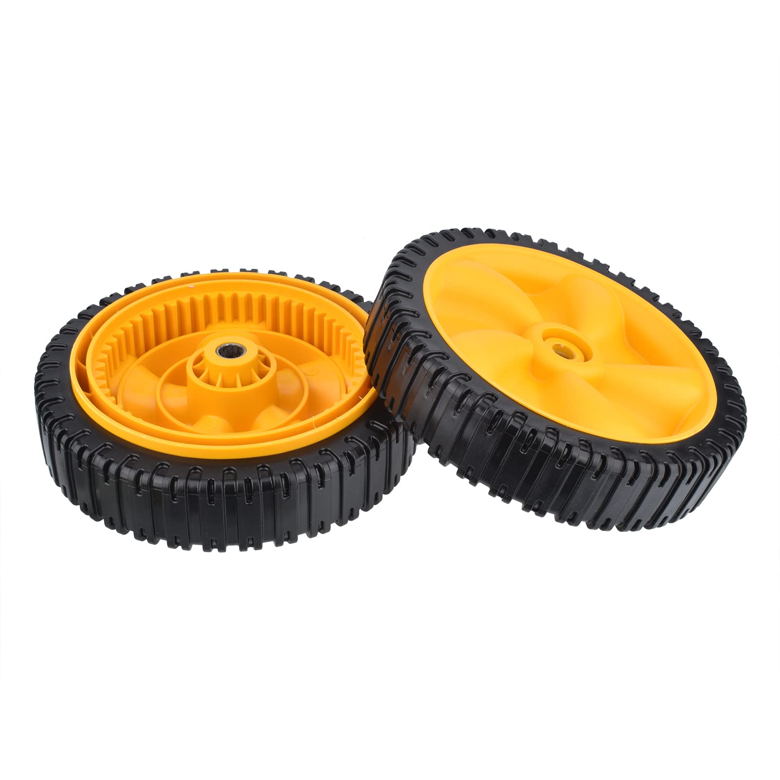 Rueda delantera de cortacésped de 8 pulgadas para MTD 634-0190A 634-04100A, 2 piezas