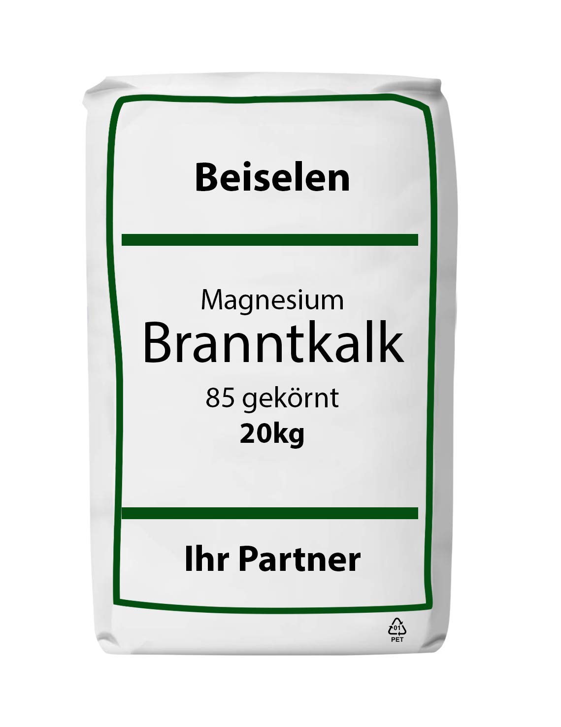 Magnesium-Branntkalk 85 gekrnt 20 kg Natur-/Gartenkalk Dnger : Amazon.de:  Garten