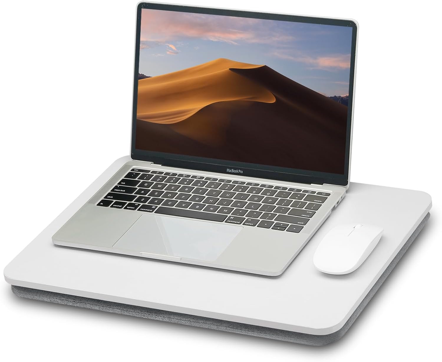 Portable Lap Laptop Desk with Pillow Cushion, Fits up to 15.6 inch Laptop, Lap Stand for Bed & Couch & Carpet, Book Tablet/Drawing Board/Computer Laptop Stand – White Portable Lap Laptop Desk with Pillow Cushion, Fits up to 15.6 inch Laptop, Lap Stand for Bed & Couch & Carpet, Book Tablet/Drawing Board/Computer Laptop Stand – White