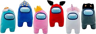 Famosa Softies - Among Us 30cm Plush Toys Online Game with Various Fun Accessories Like in the Game, Soft, Soft and Filled with Recycled Fibres - Random (760021083)