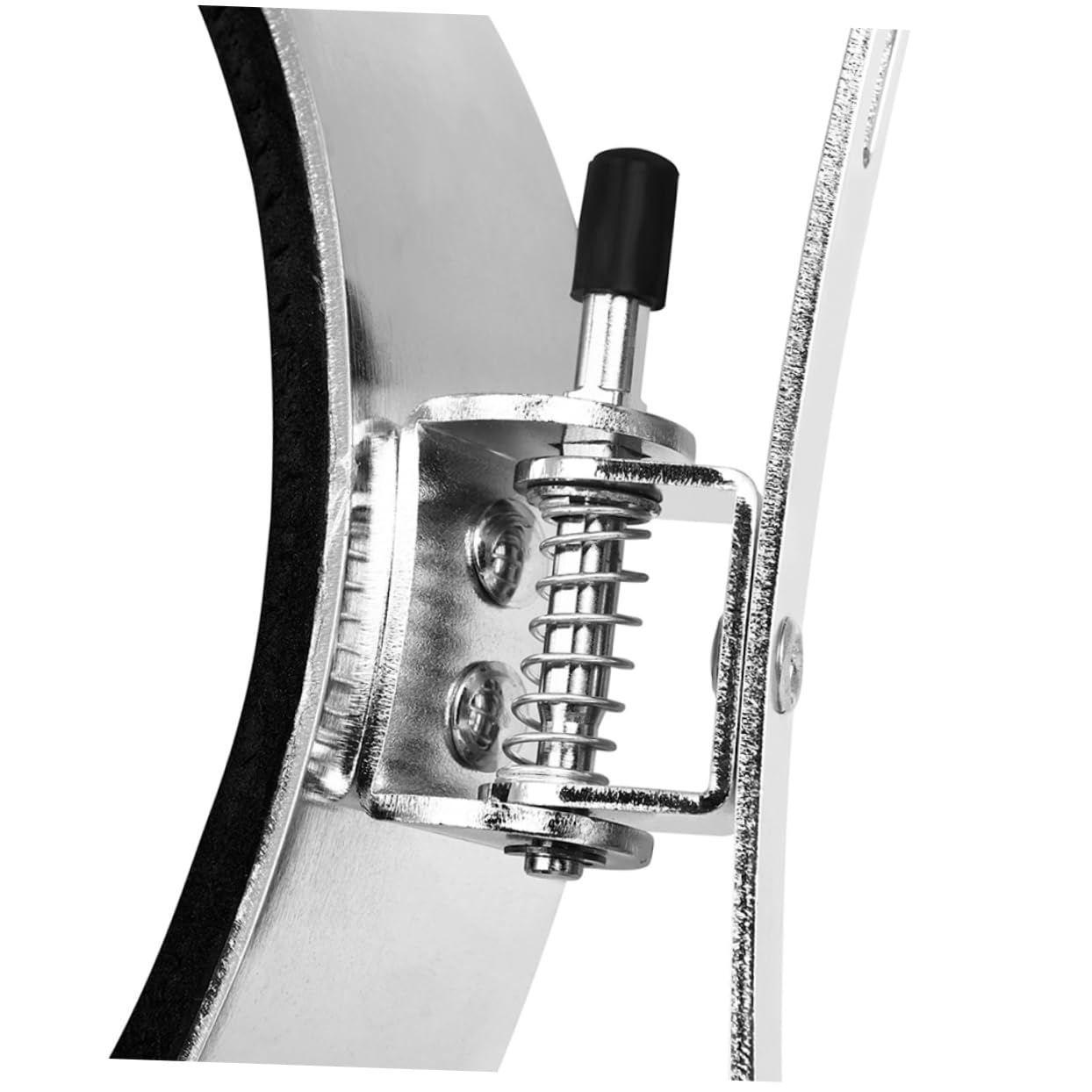 TOYANDONA Accessoire Design Portable et Élégant de Support pour Caisse Claire en Acier Inoxydable Argenté Facile à Installer pour Tambours de Marche à Usage Domestique