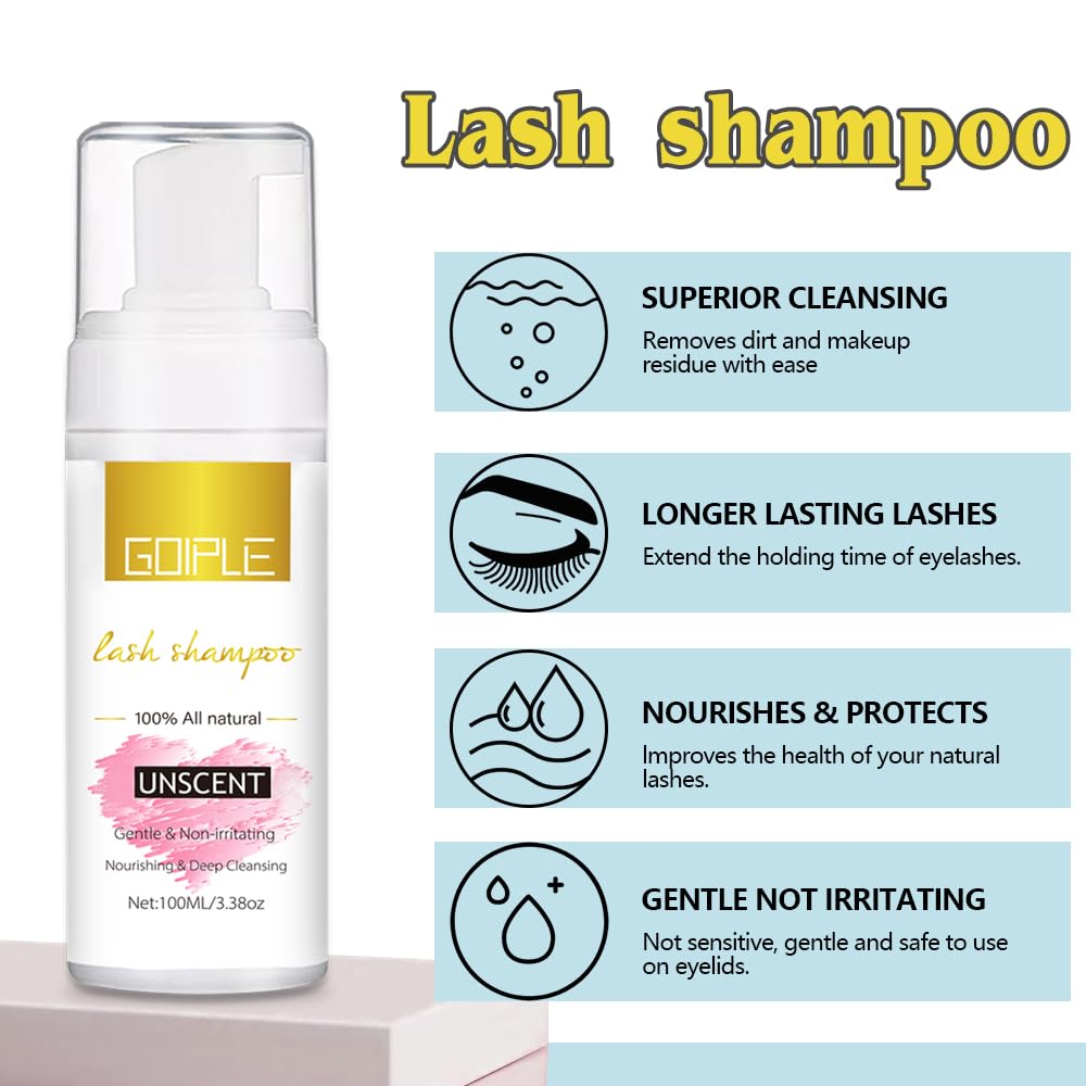 Eyelash Extension Cleanser - USB Mini Fan Rechargeable Electric Handheld Air Conditioning Lash Kit With Brushes (Rose) - Image 2